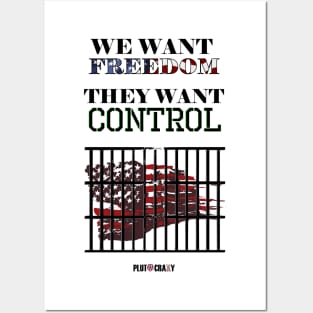 CONTROL FREEDOM Front Posters and Art